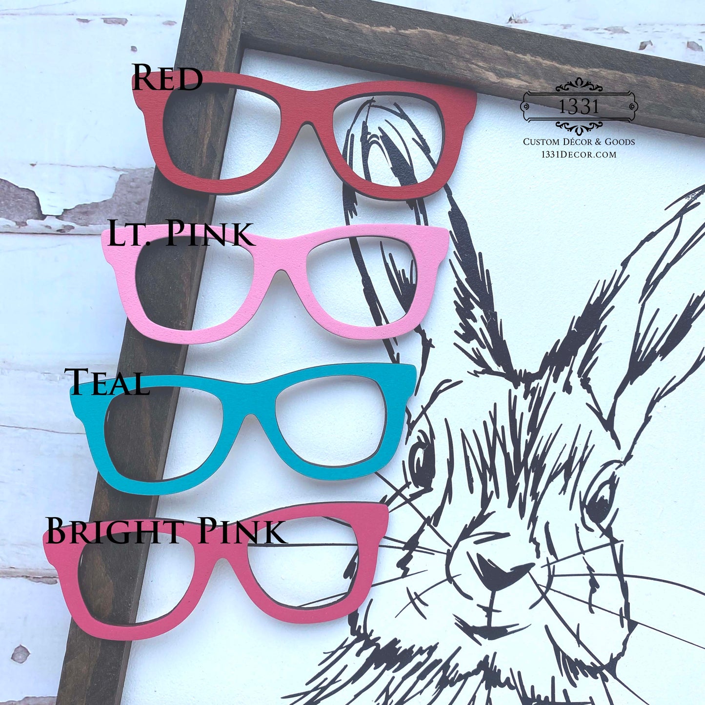 Bunny with Glasses