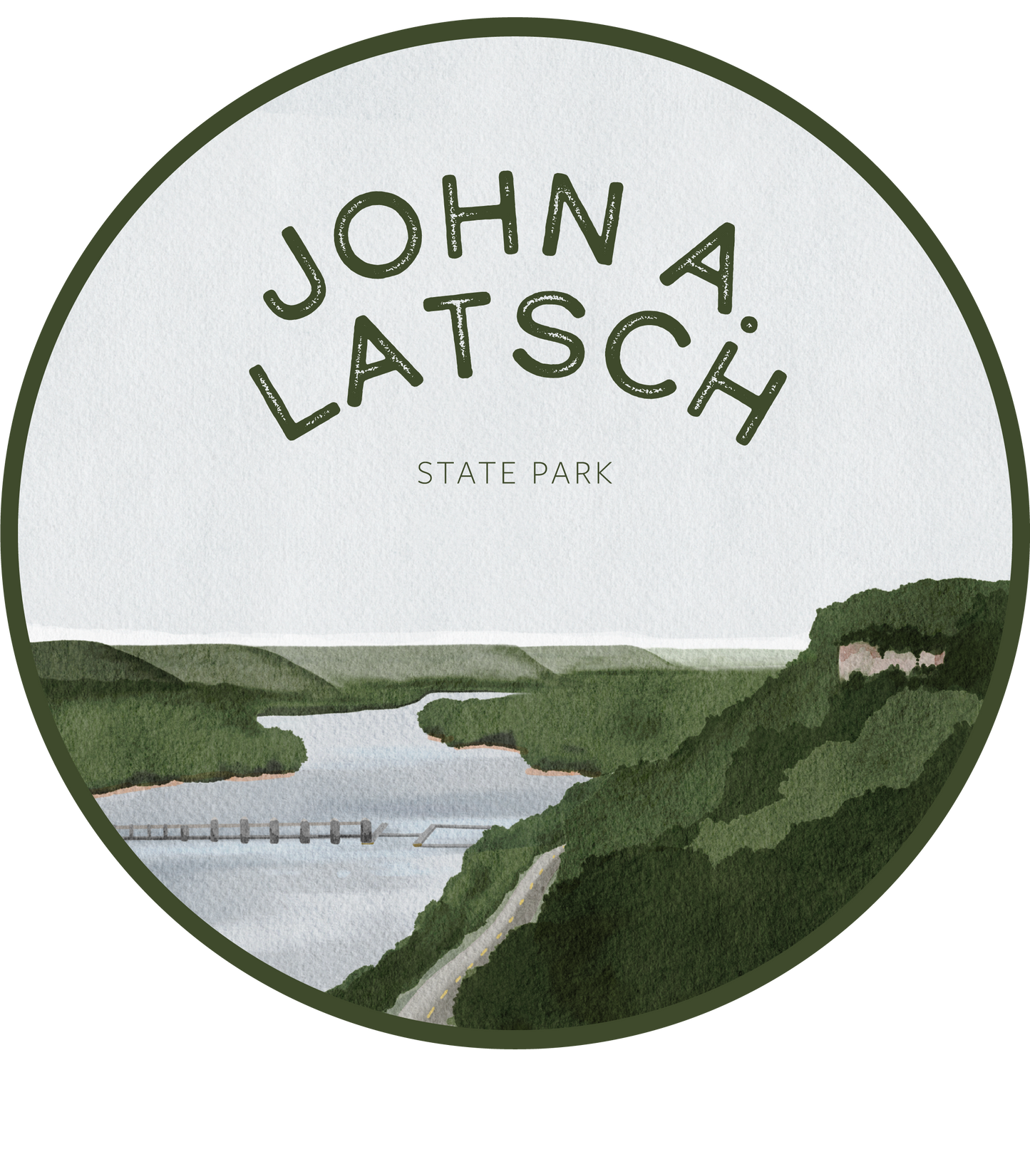 John A. Latsch State Park Sticker