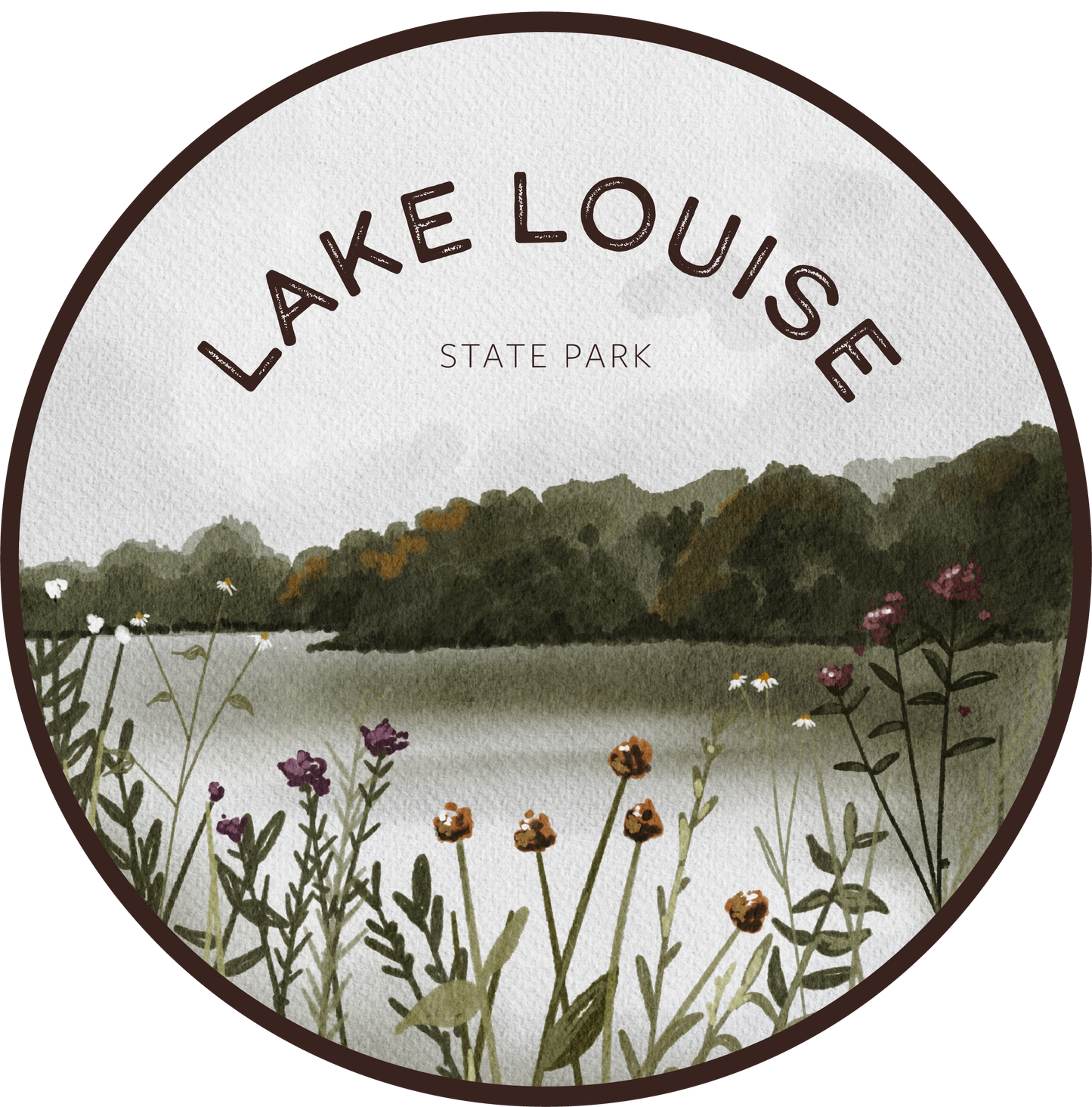 Lake Louise State Park Sticker