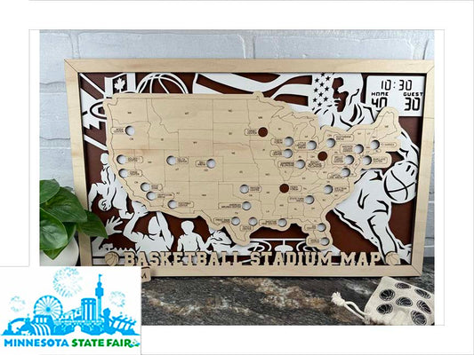 Basketball Stadium Map