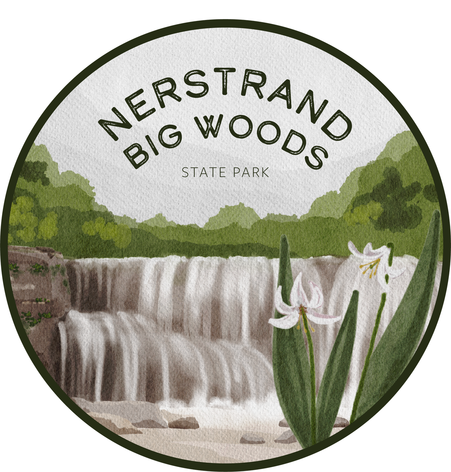 Nerstrand Big Woods State Park Sticker