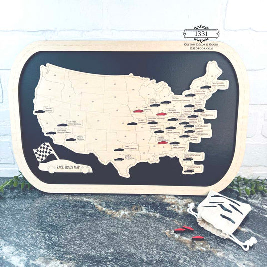 Race Track Map
