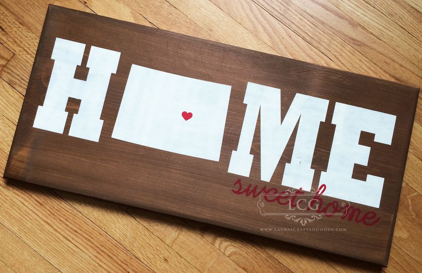 Home Sweet Home, State, Home Sweet Home sign, State Outline, State Sign, City and State sign, Housewarming Gift, Home State Sign