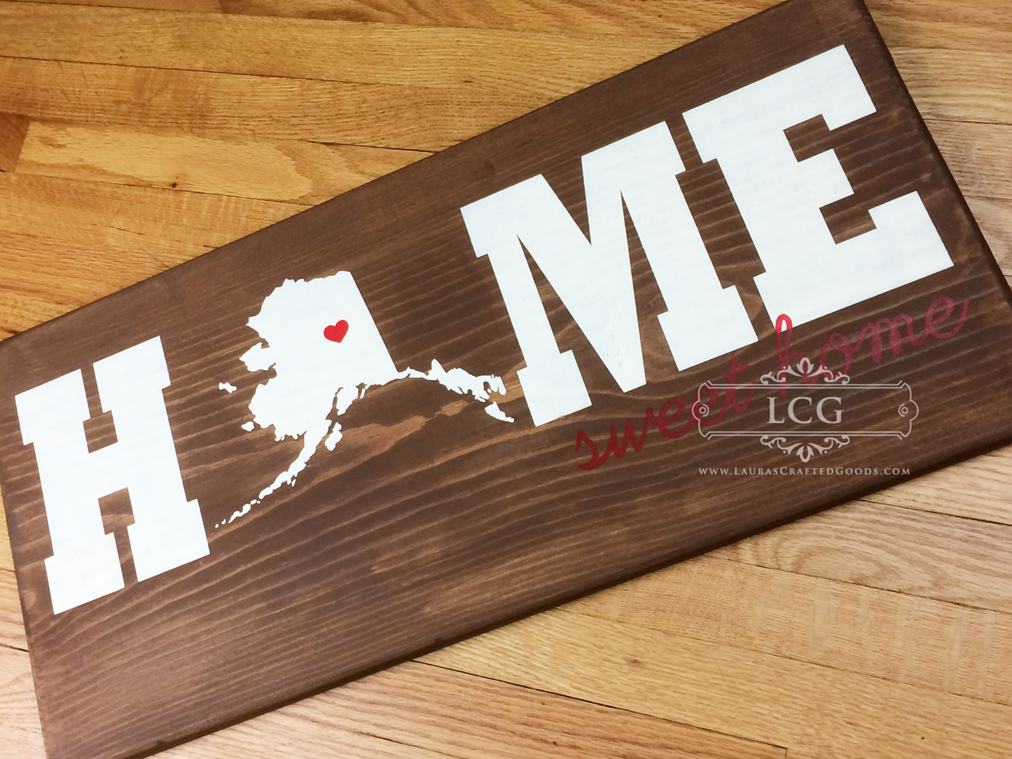 Home Sweet Home, State, Home Sweet Home sign, State Outline, State Sign, City and State sign, Housewarming Gift, Home State Sign
