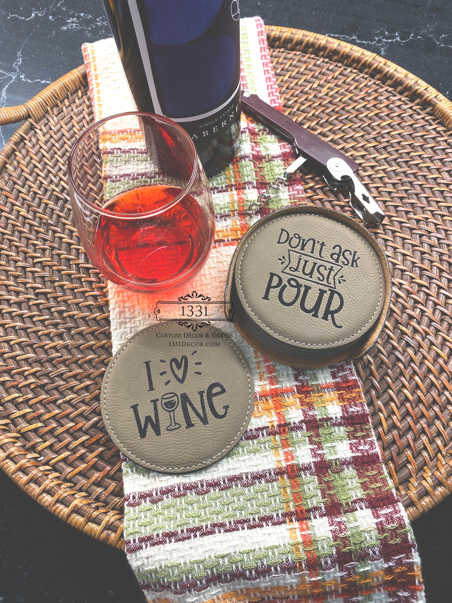 Wine Lover Coasters