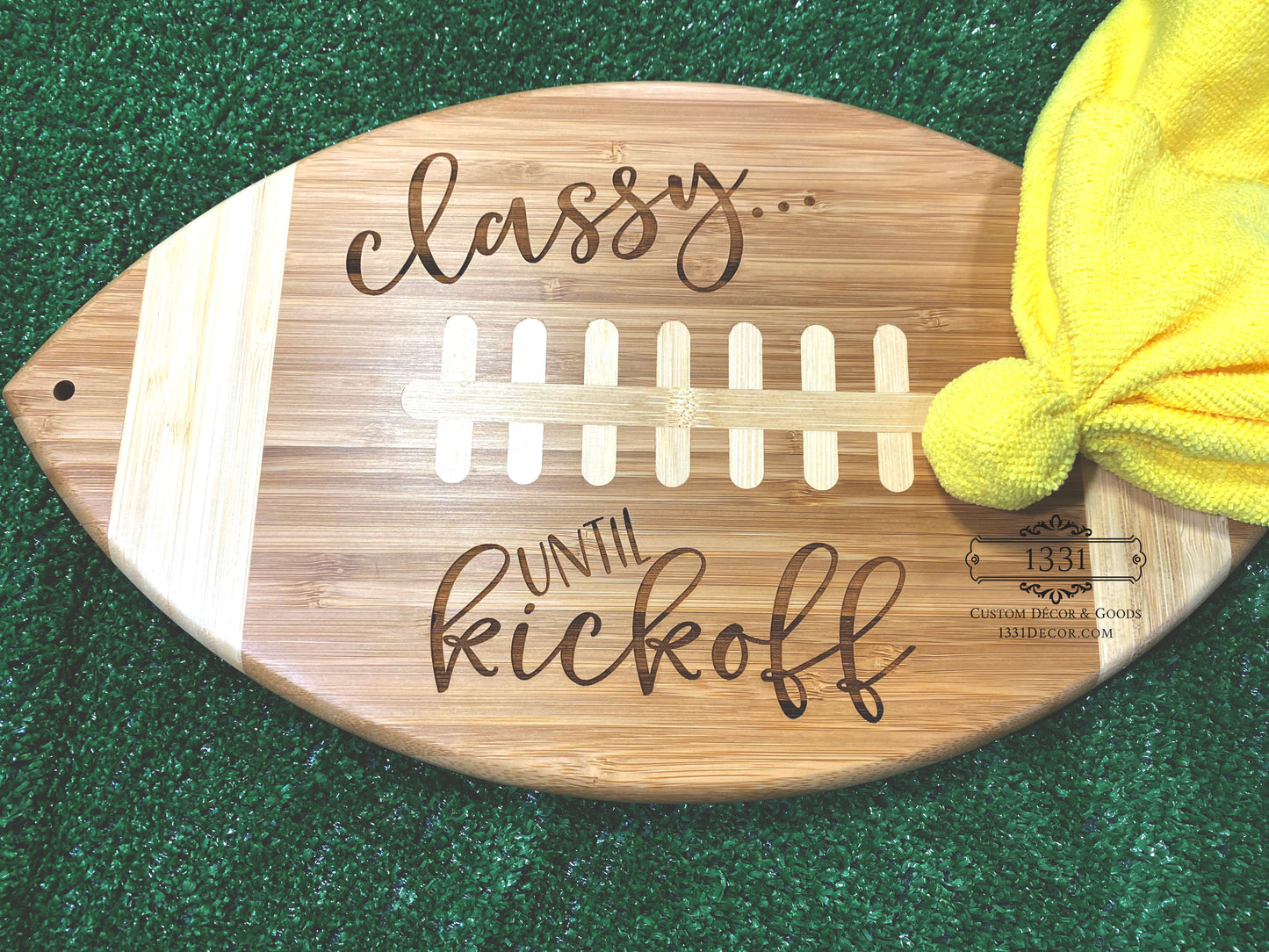 Football Cutting Board