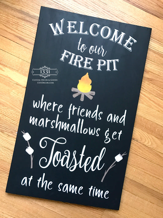 Welcome to Our Fire Pit