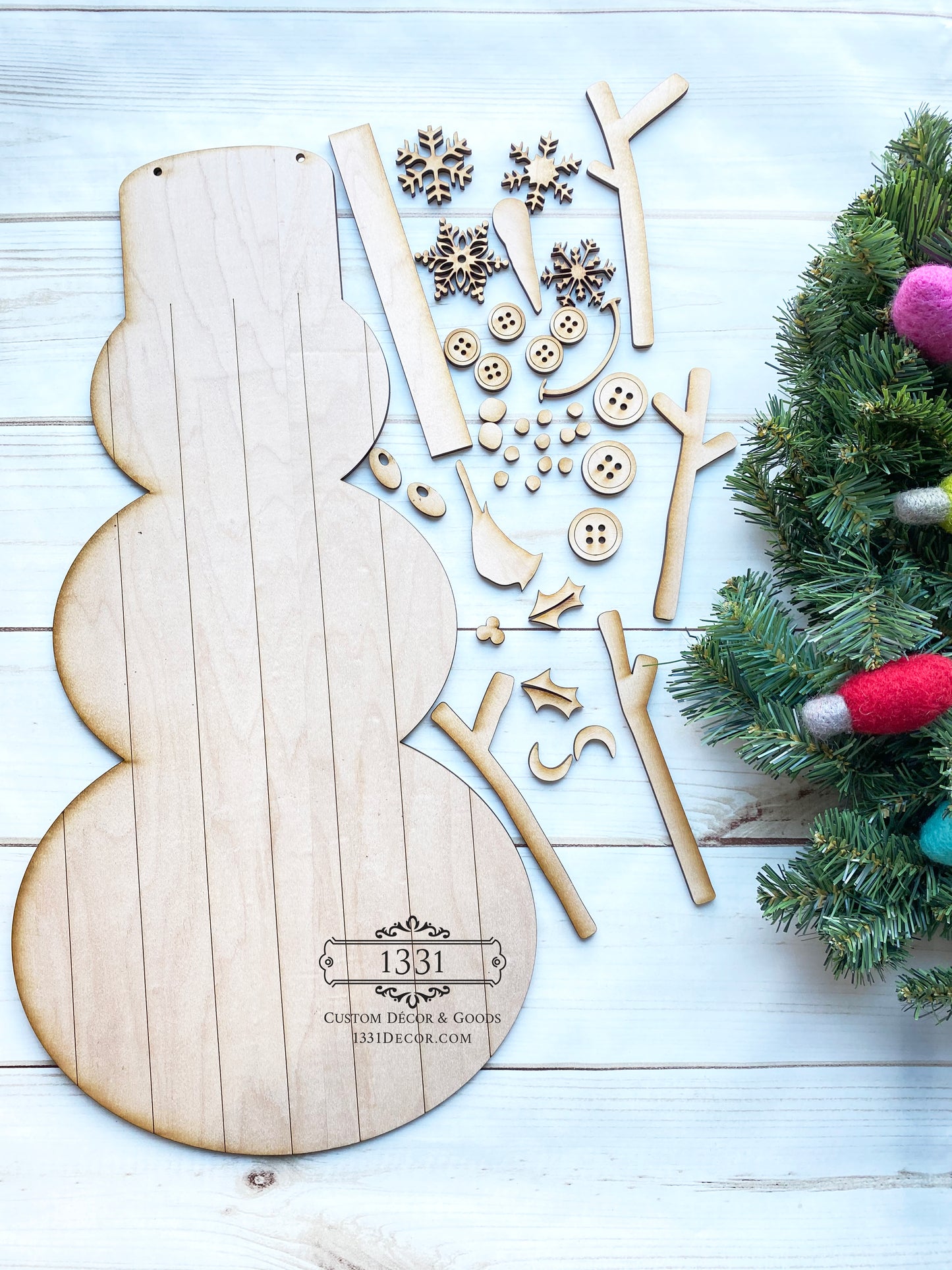 DIY Snowman Kit