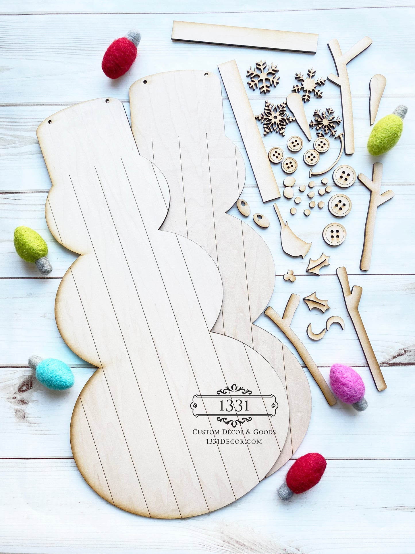 DIY Snowman Kit