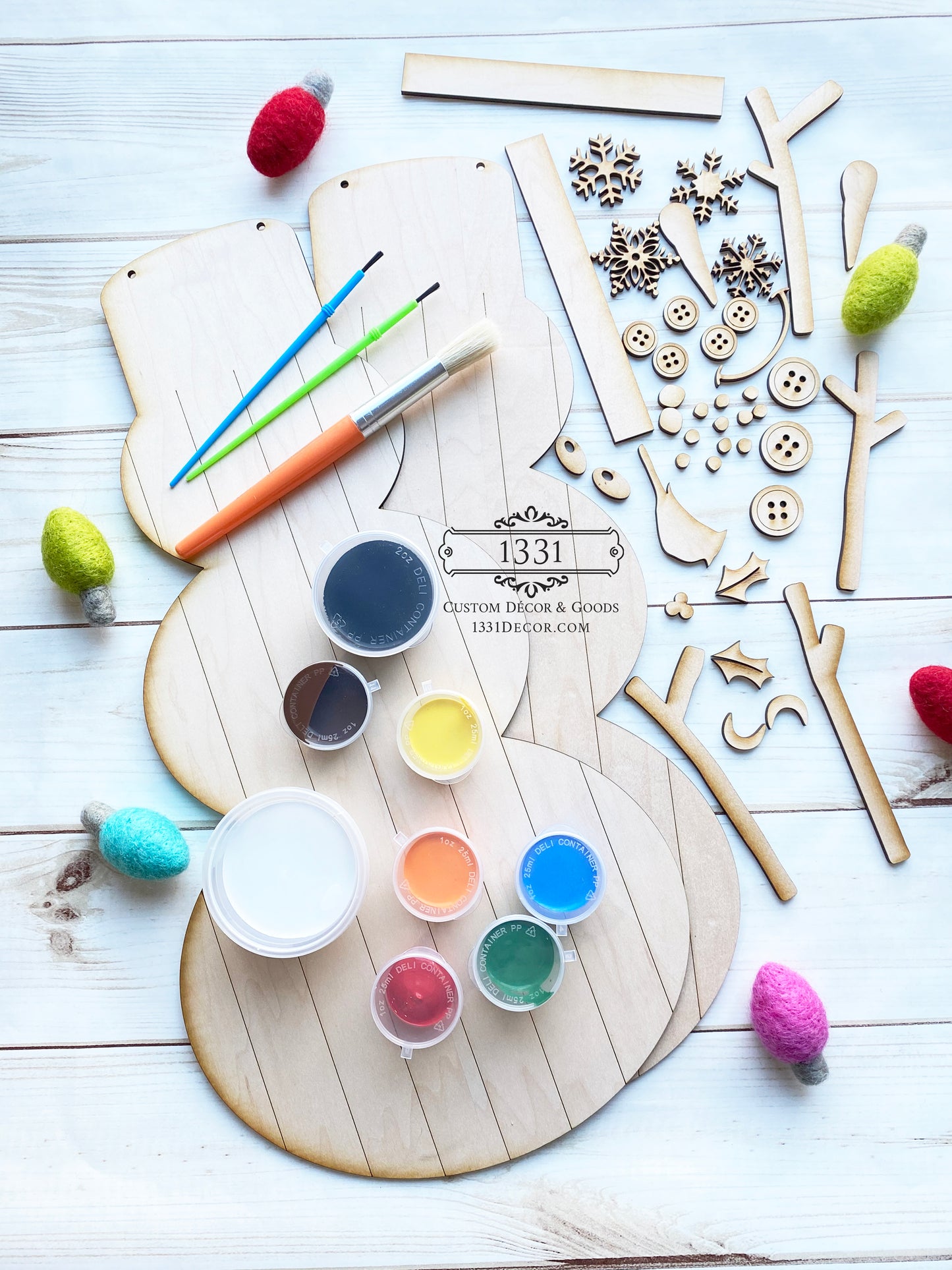 DIY Snowman Kit
