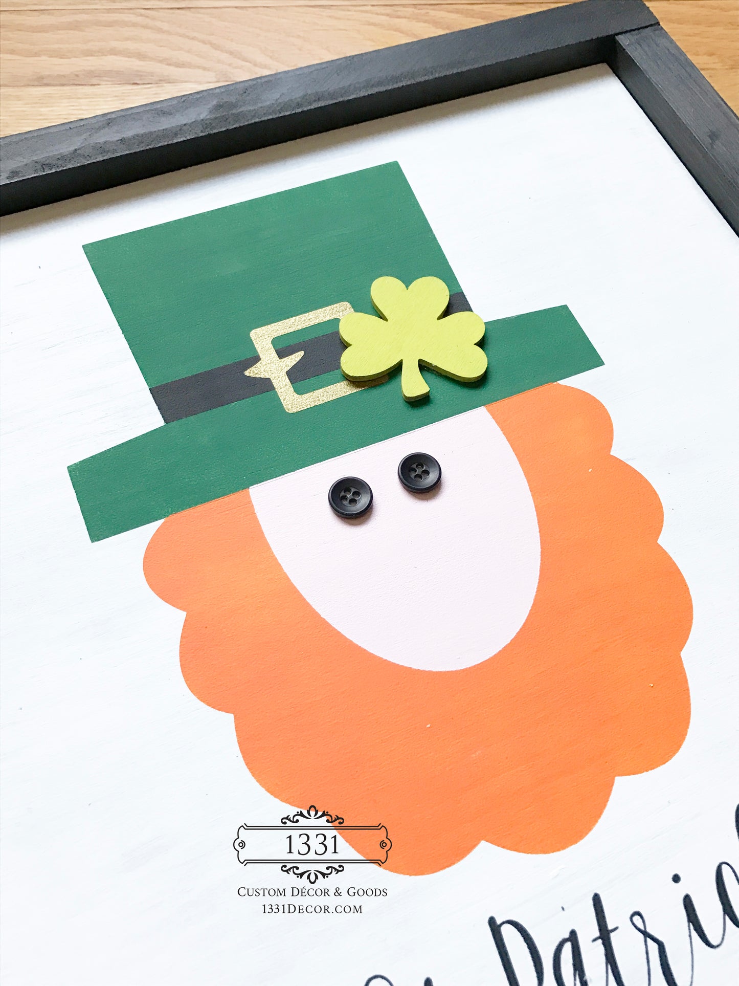 St. Patrick's Day Leprechaun Sign