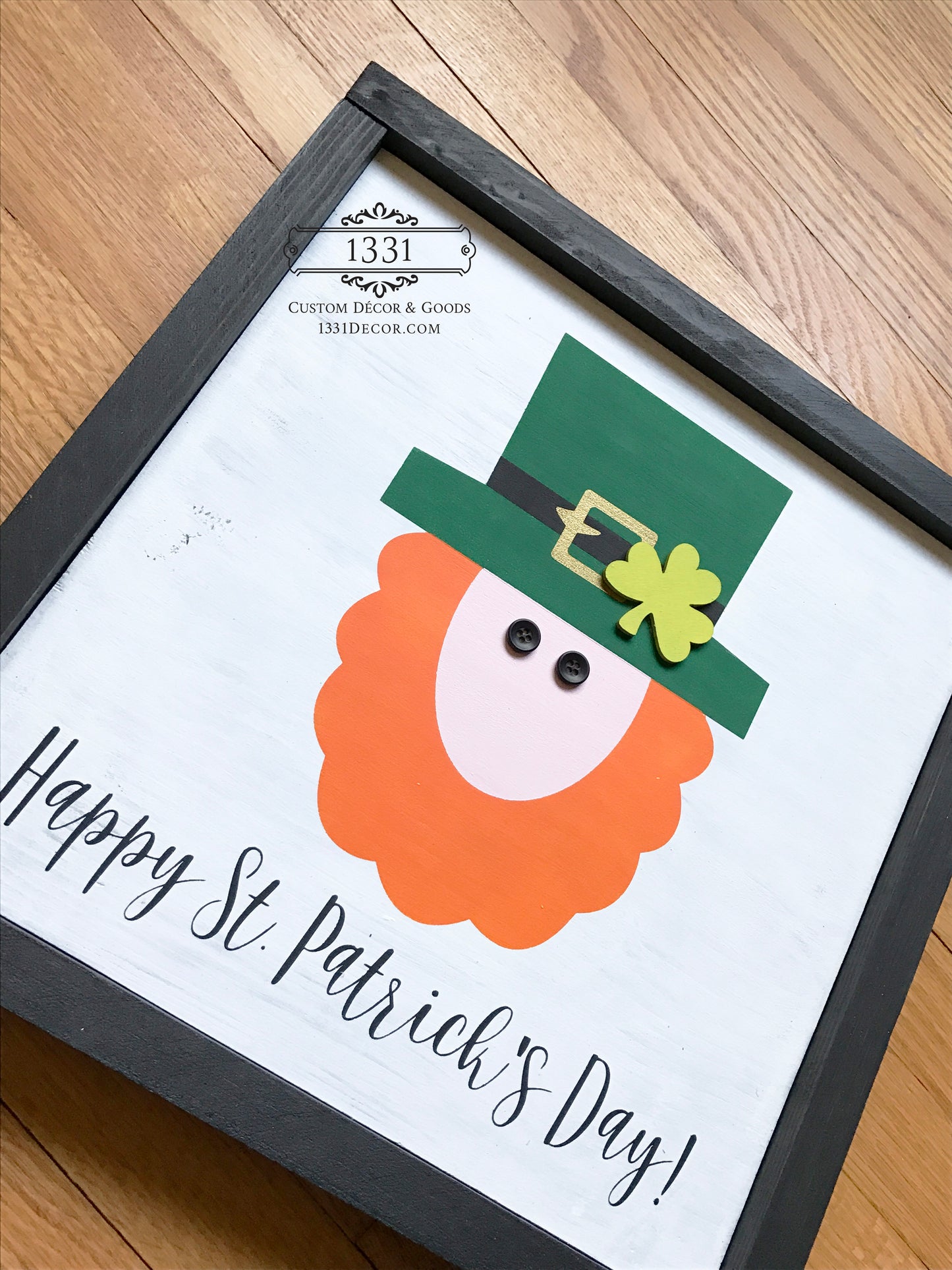 St. Patrick's Day Leprechaun Sign
