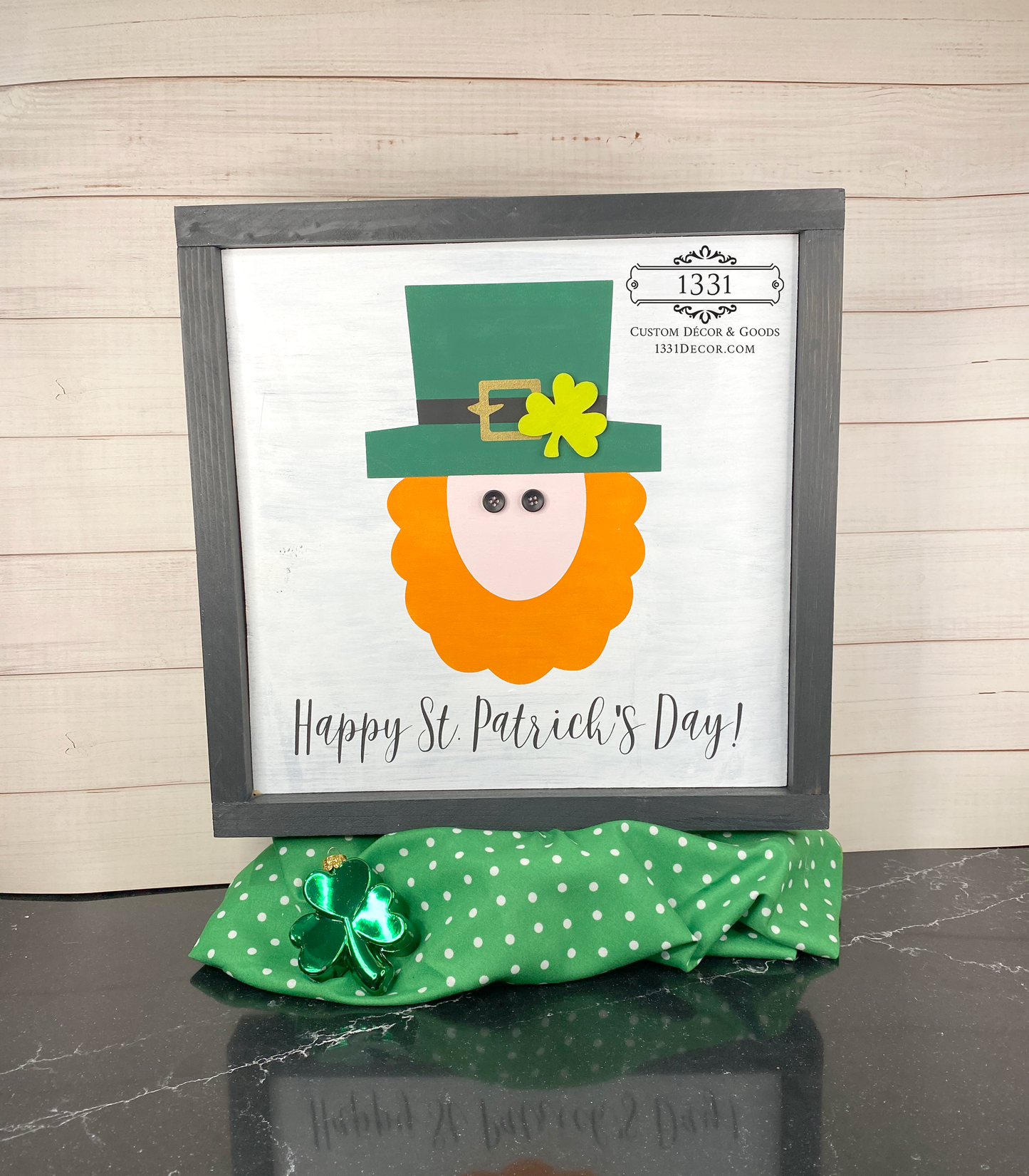 St. Patrick's Day Leprechaun Sign