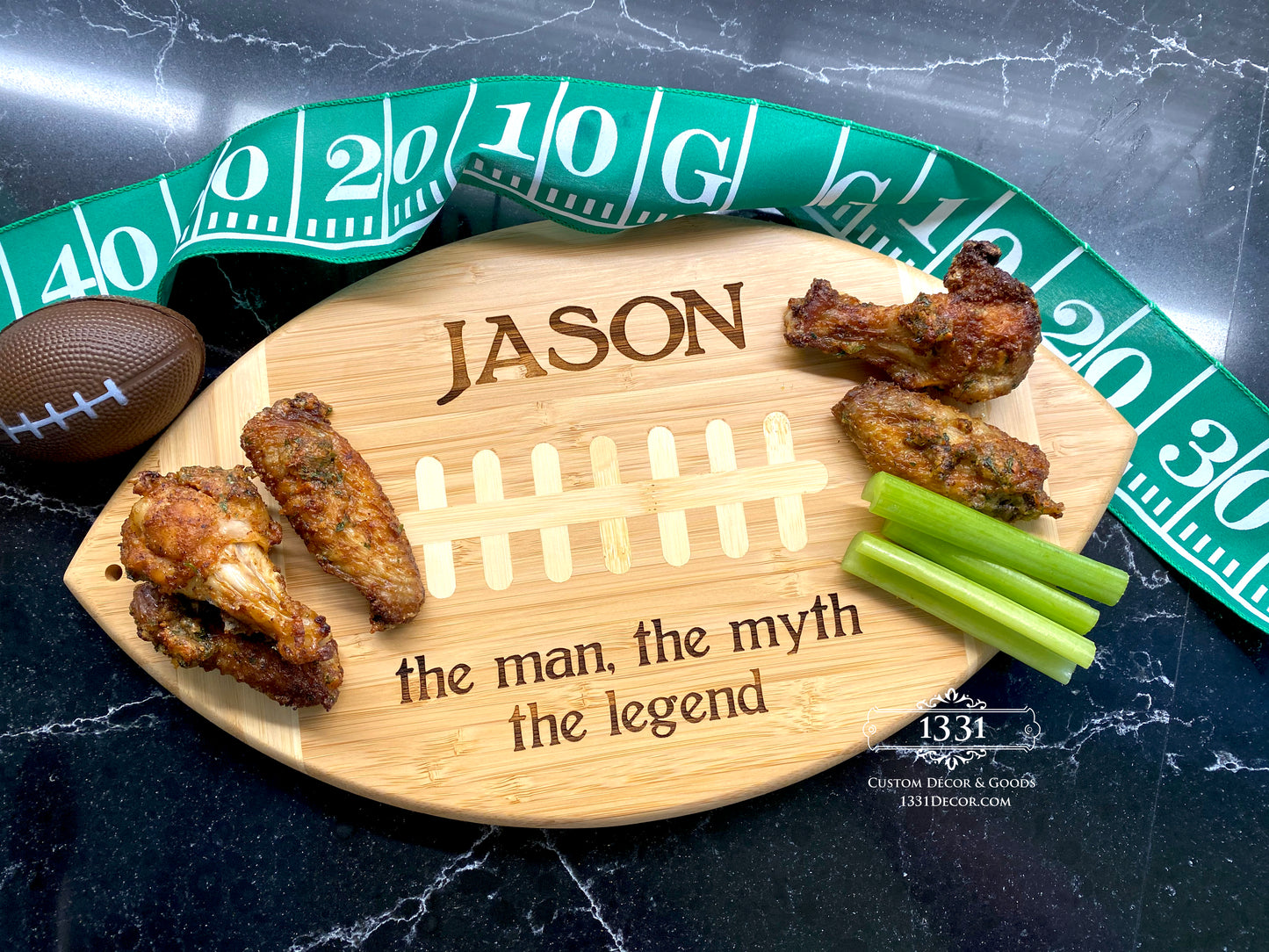 Football Cutting Board