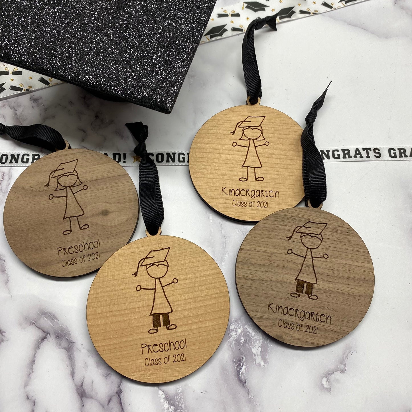 Graduation Ornament, Preschool Graduation, Kindergarten Graduation