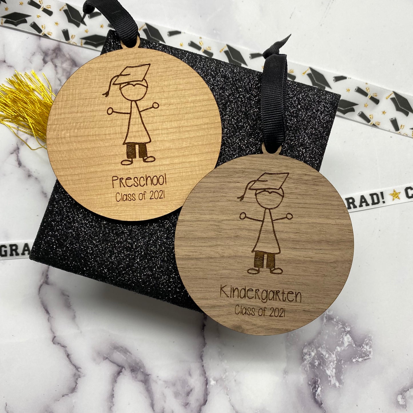 Graduation Ornament, Preschool Graduation, Kindergarten Graduation