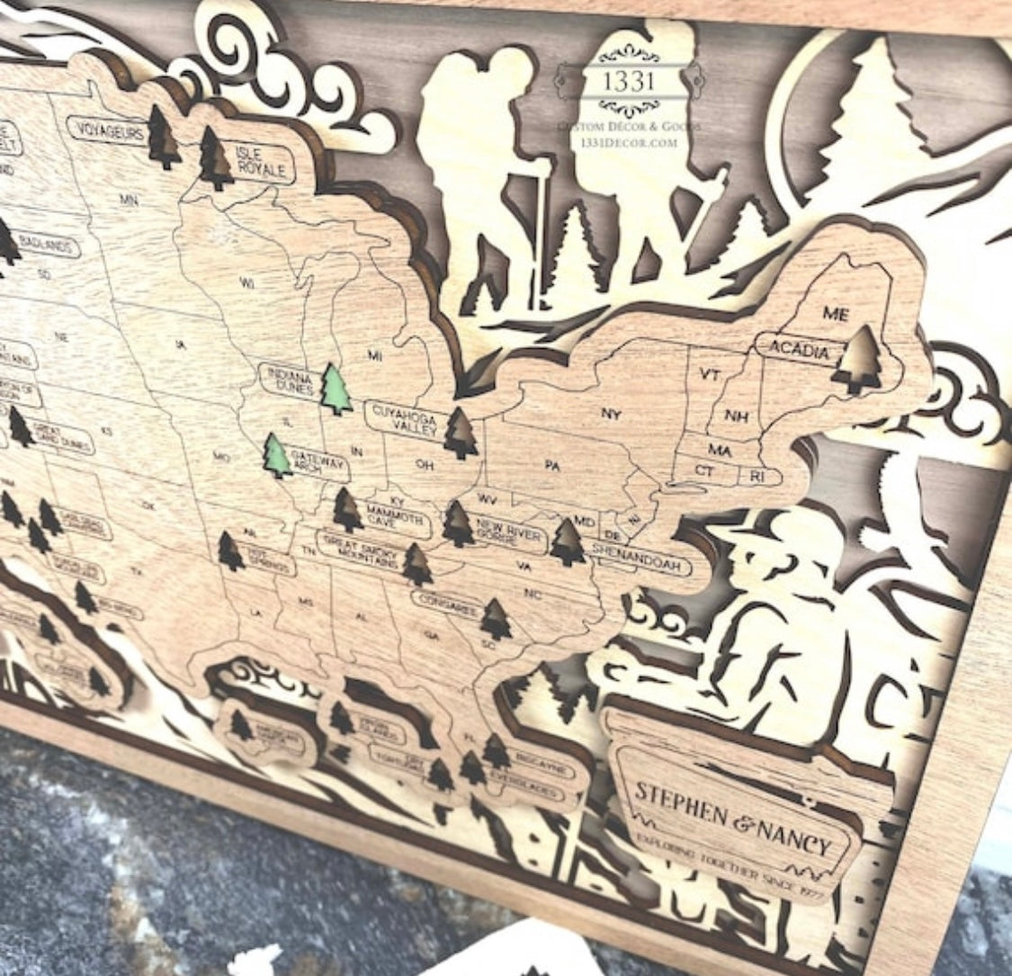 National Parks Map