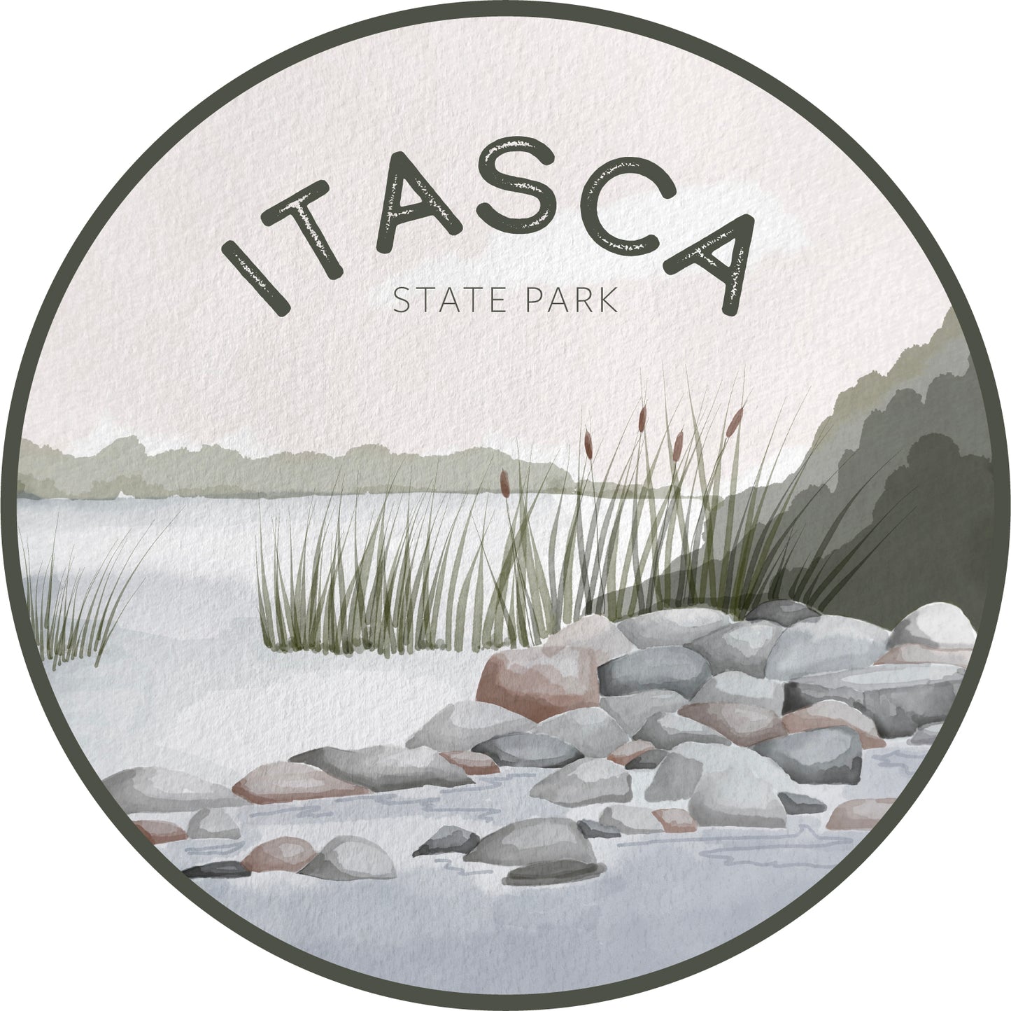 Itasca State Park Sticker