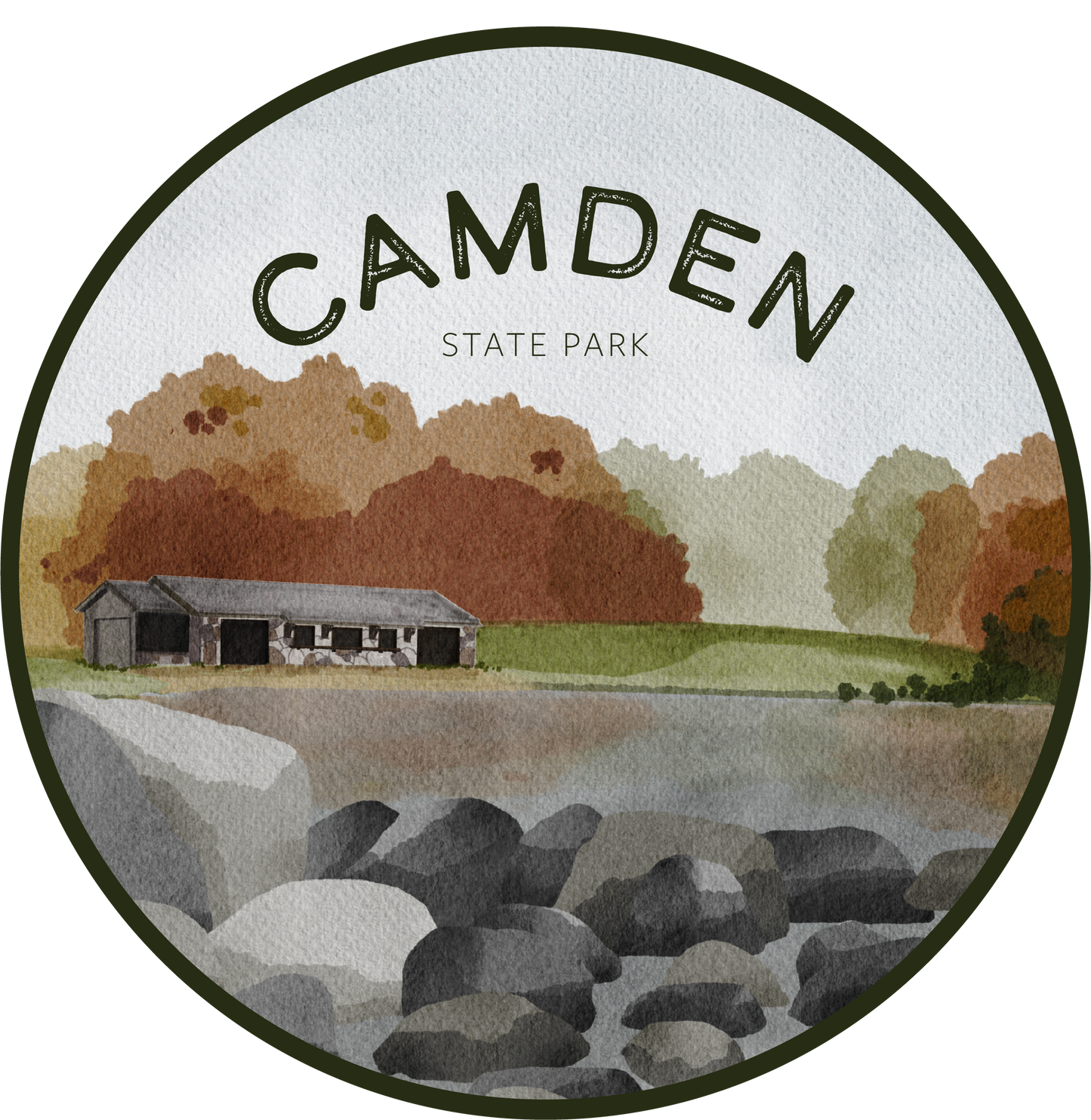 Camden State Park Sticker