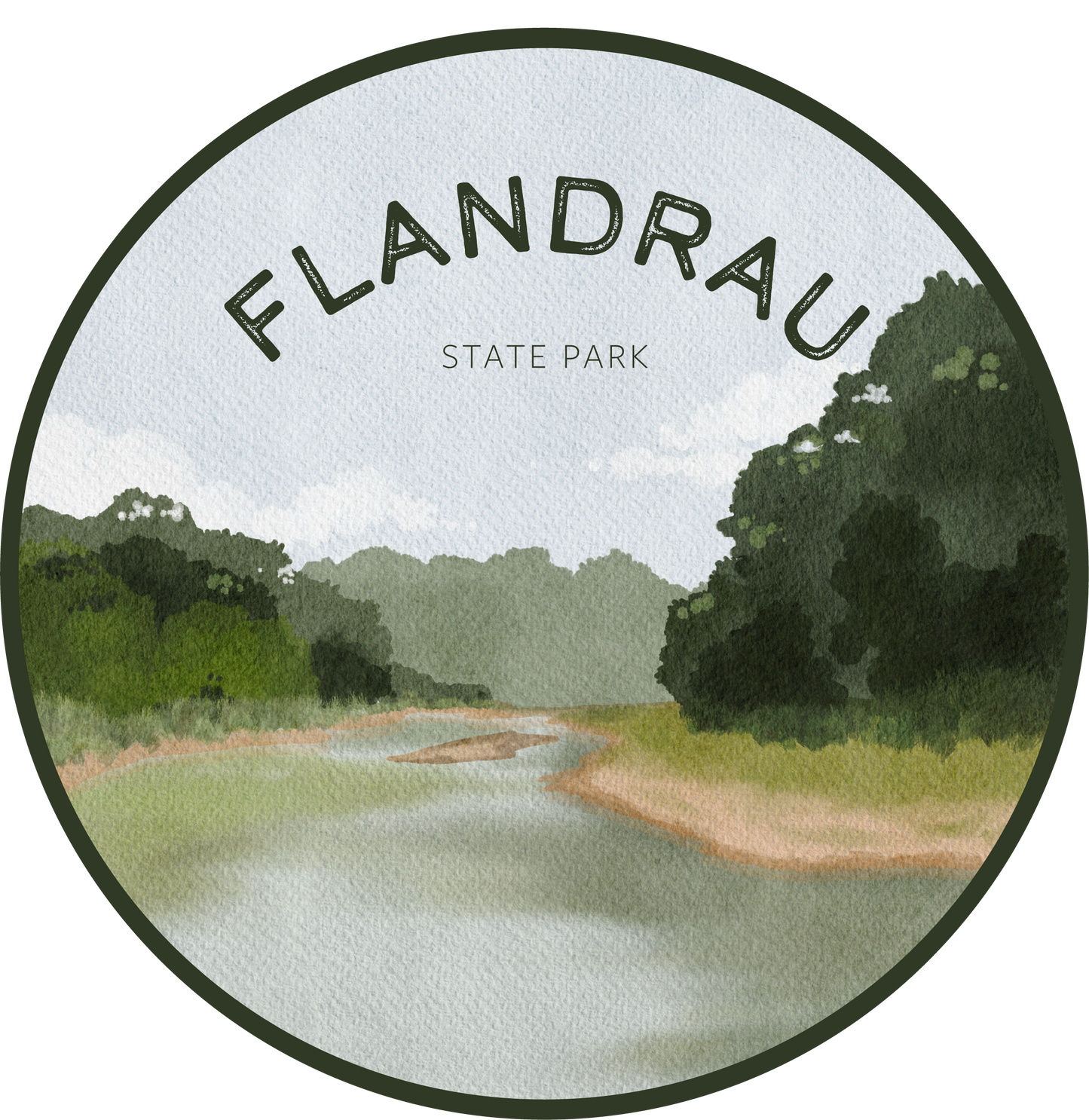 Flandrau State Park Sticker