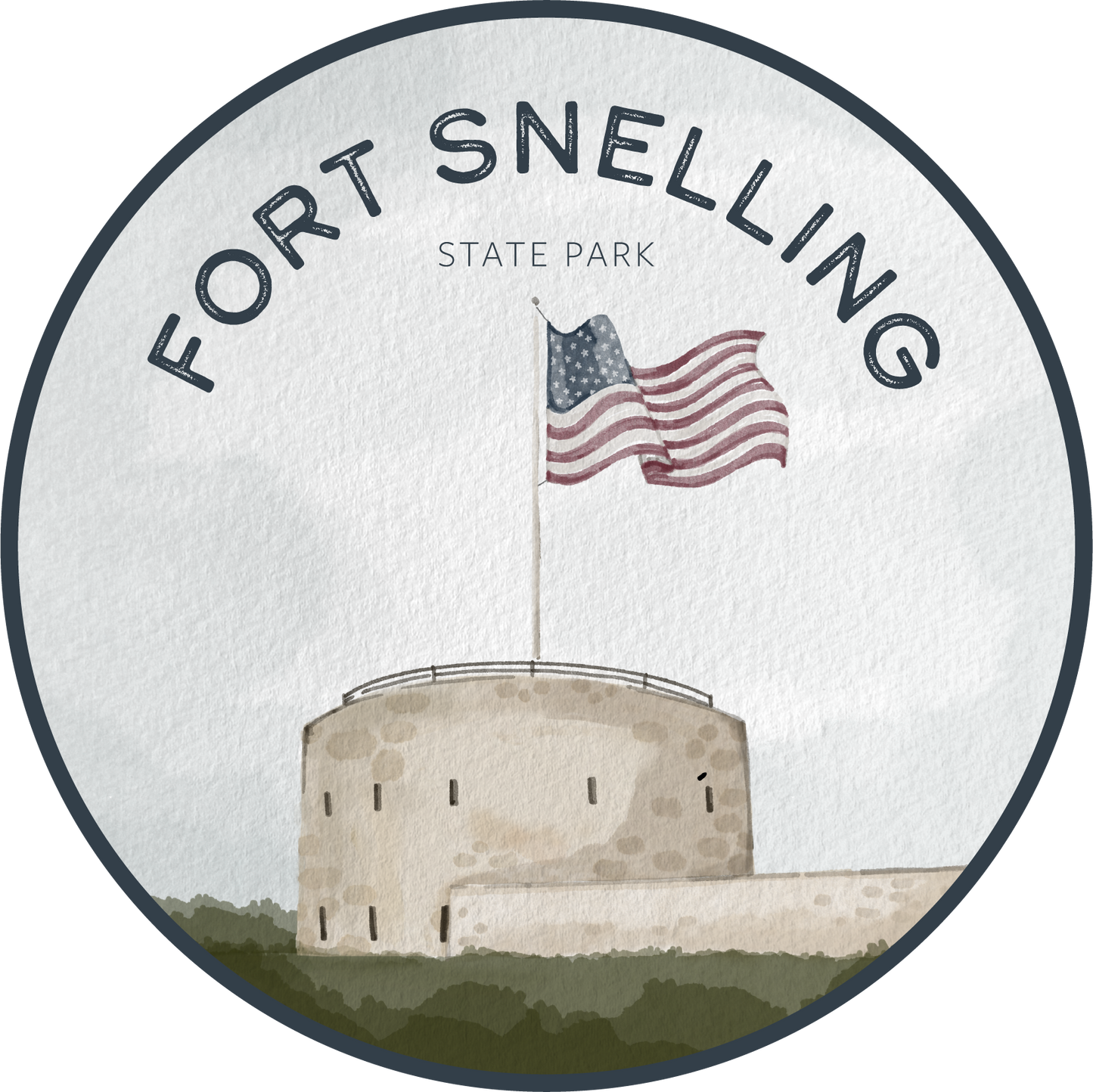 Fort Snelling Lighthouse State Park Sticker