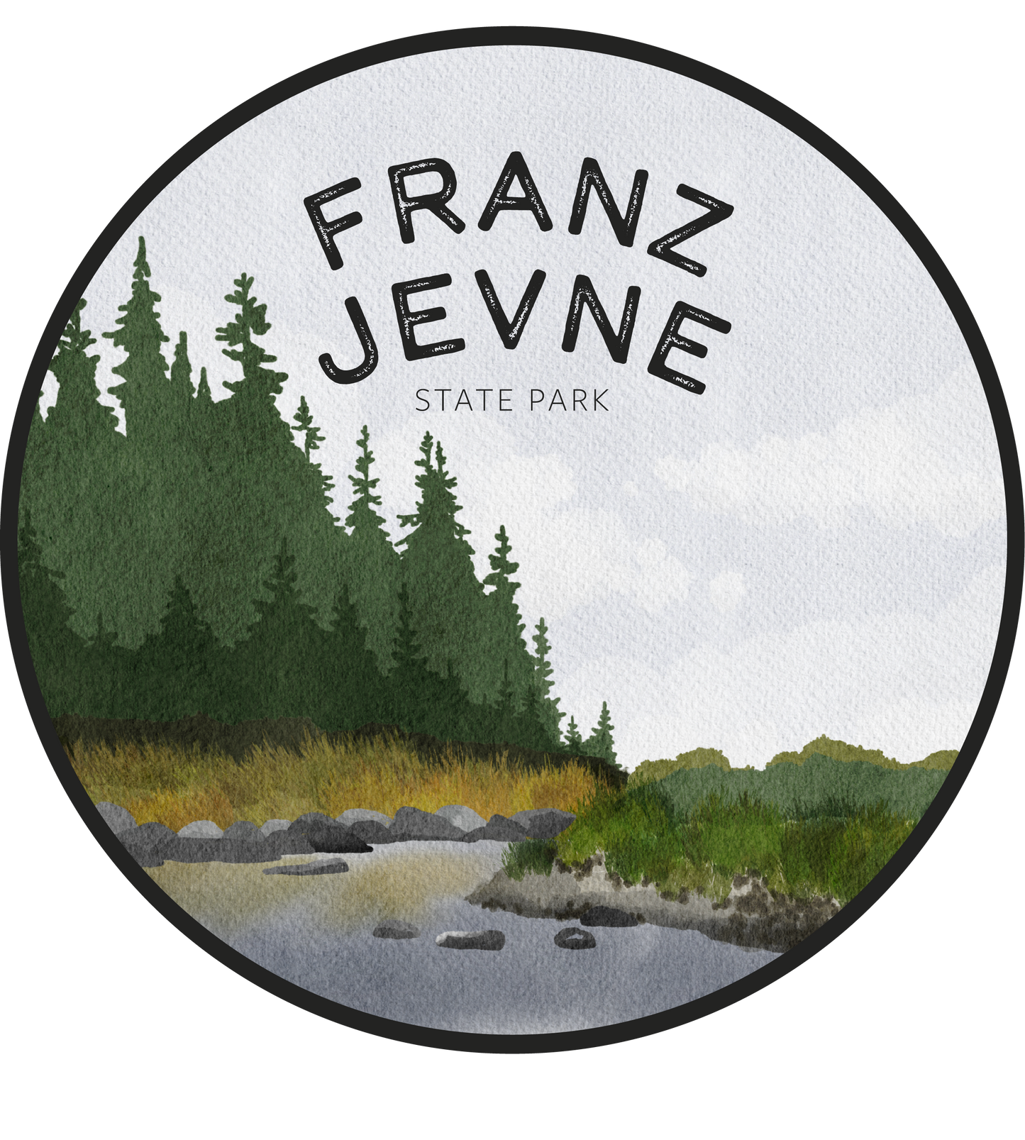 Franz Jevne State Park Sticker