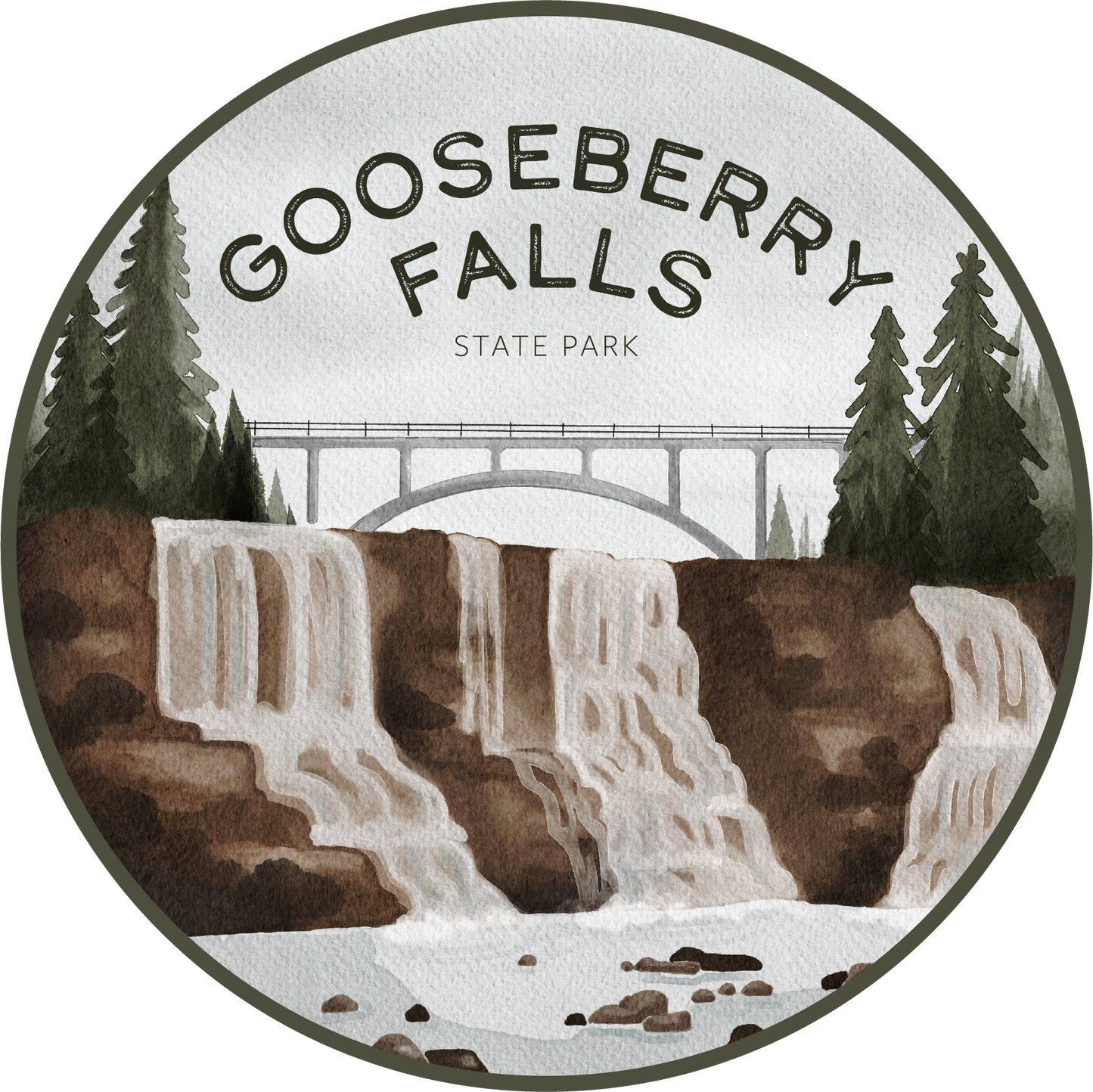 Gooseberry Falls State Park Sticker