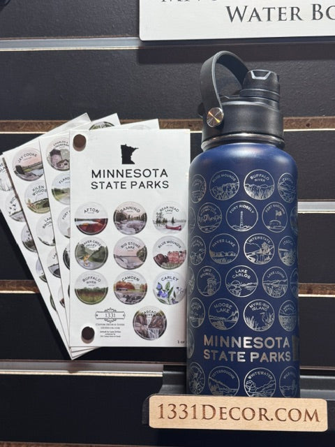 Minnesota State Parks Tracker Water Bottle