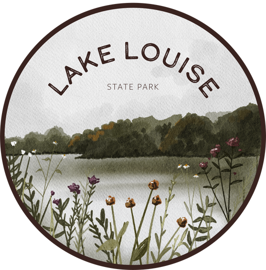 Lake Louise State Park Sticker
