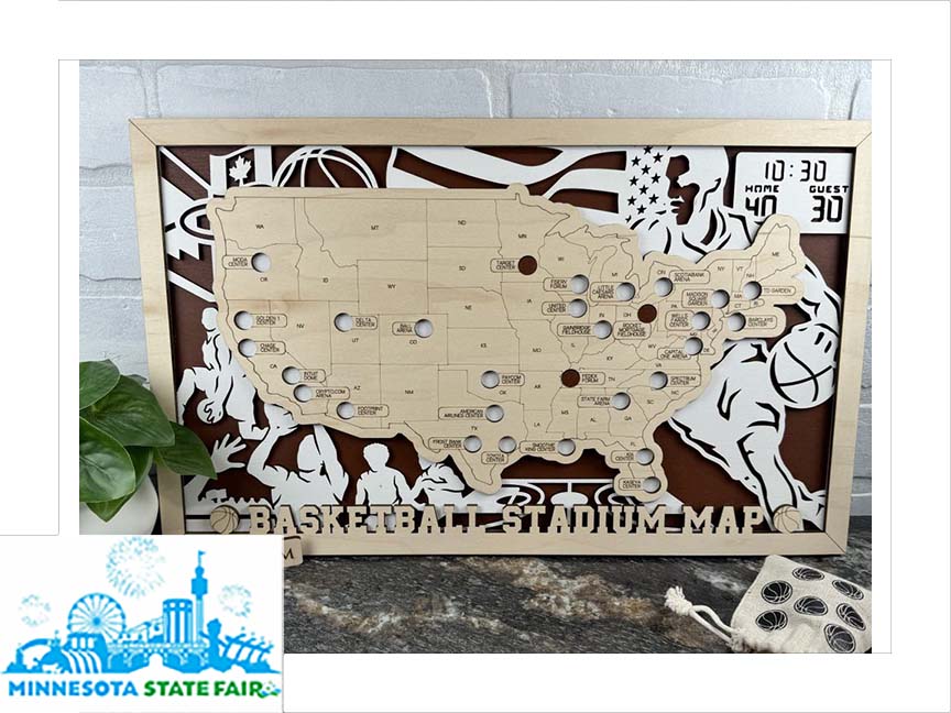 Basketball Stadium Map