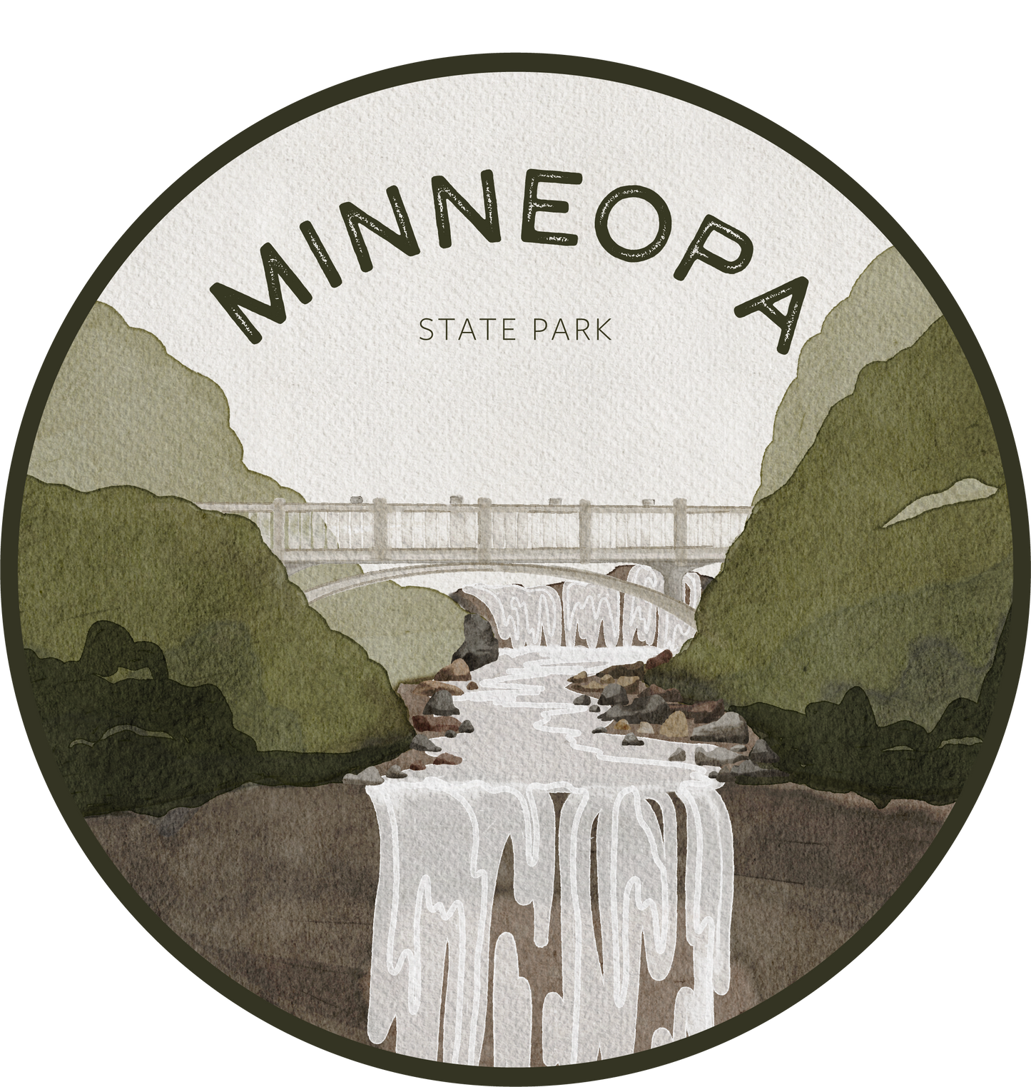 Minneopa State Park Sticker