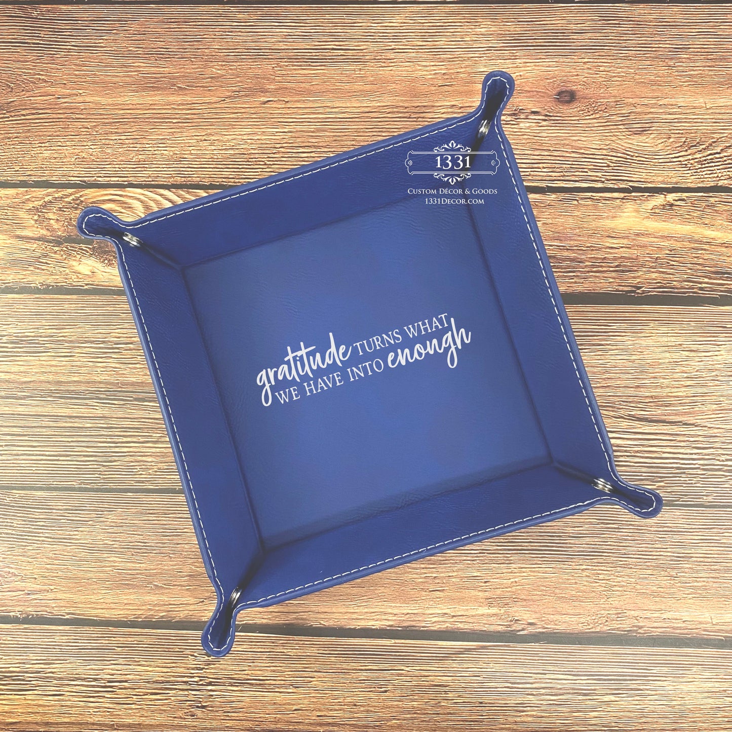 You Are... Valet Tray, Personalized Snap Catchall