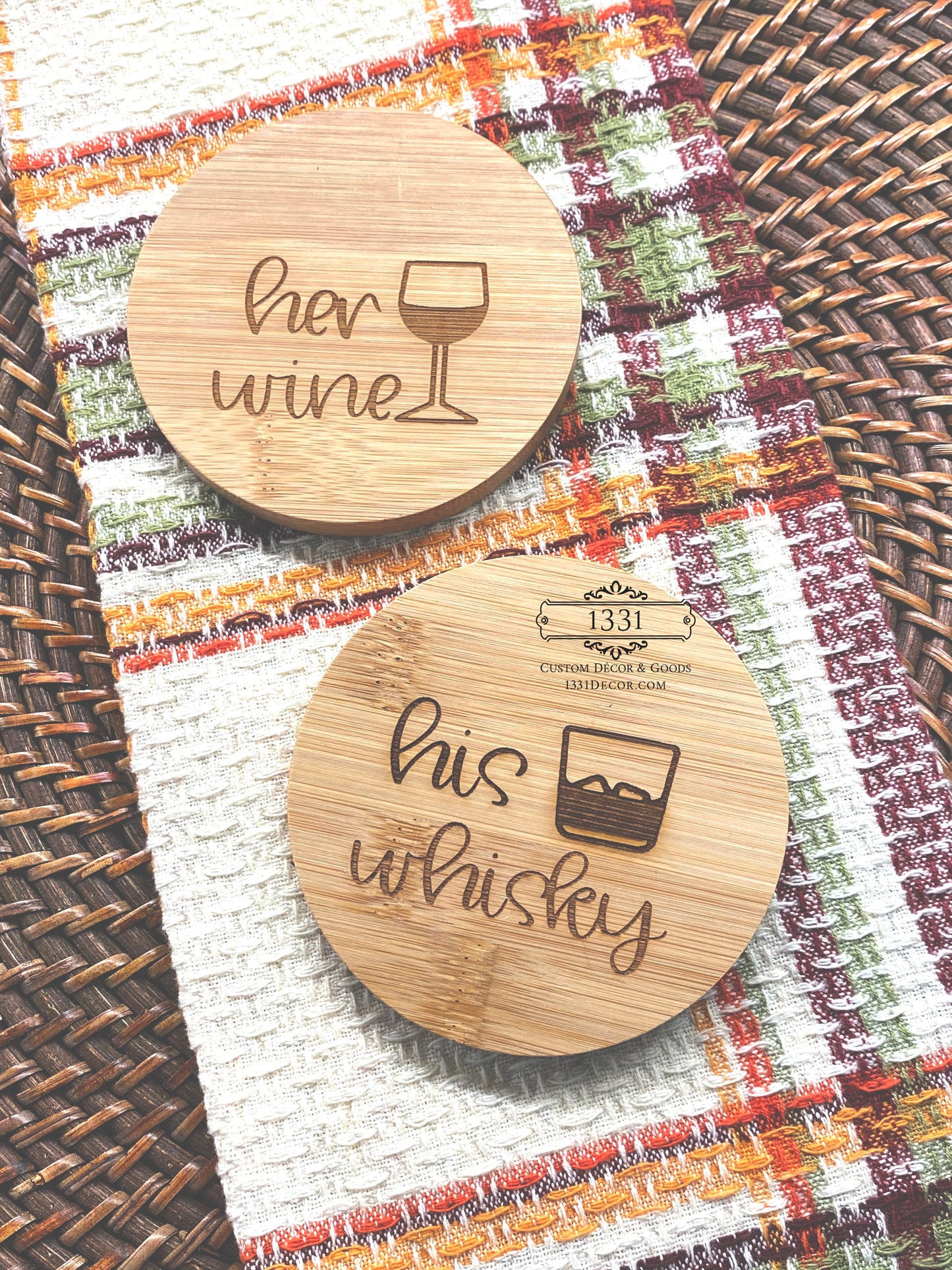 Whiskey Lover Coasters