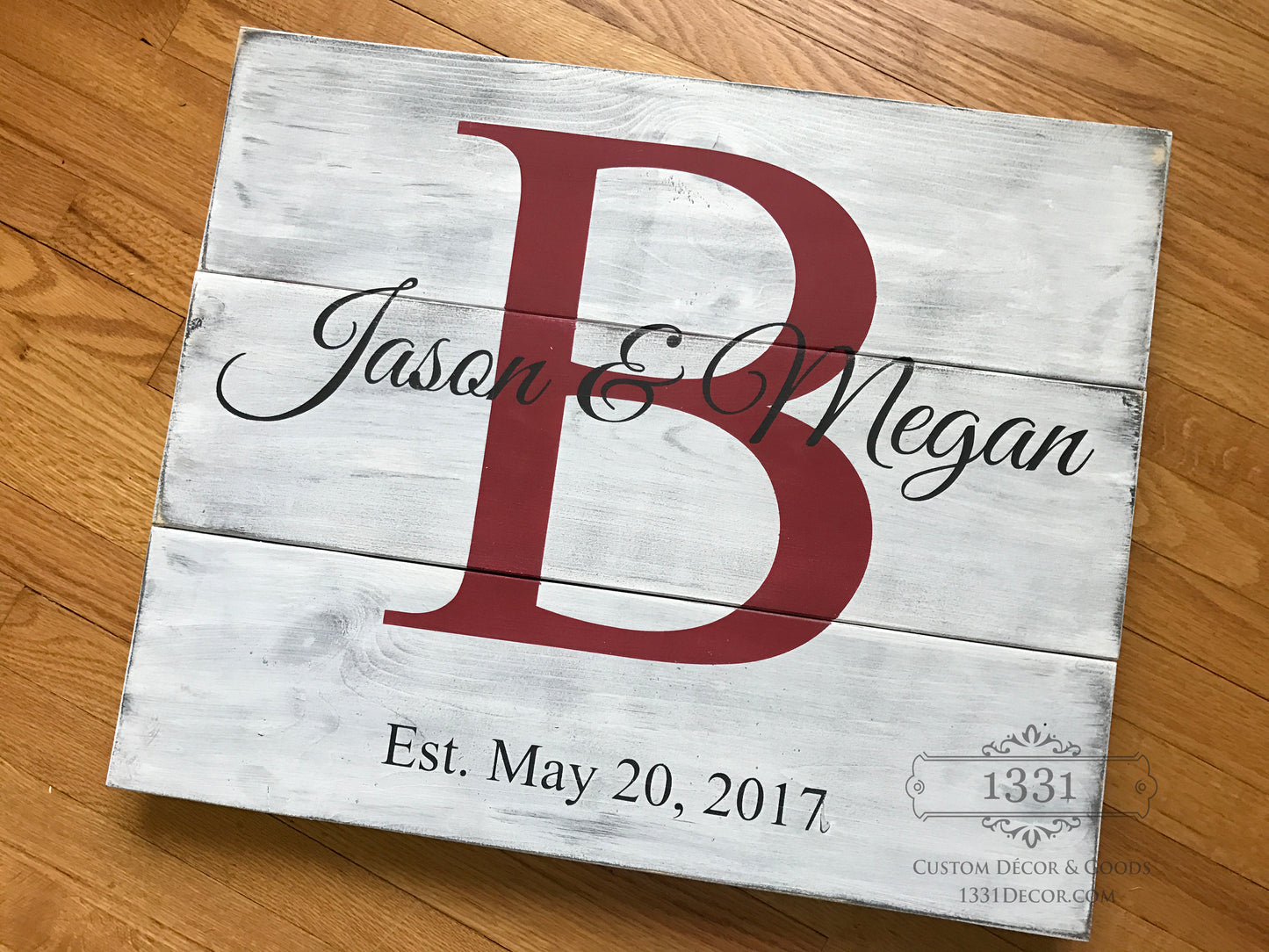 Personalized Wedding Sign, Anniversary Gift, Engagement Gift, Wedding Gift, Bridal Shower Gift, Customized Wedding Gift, Wooden Name Sign