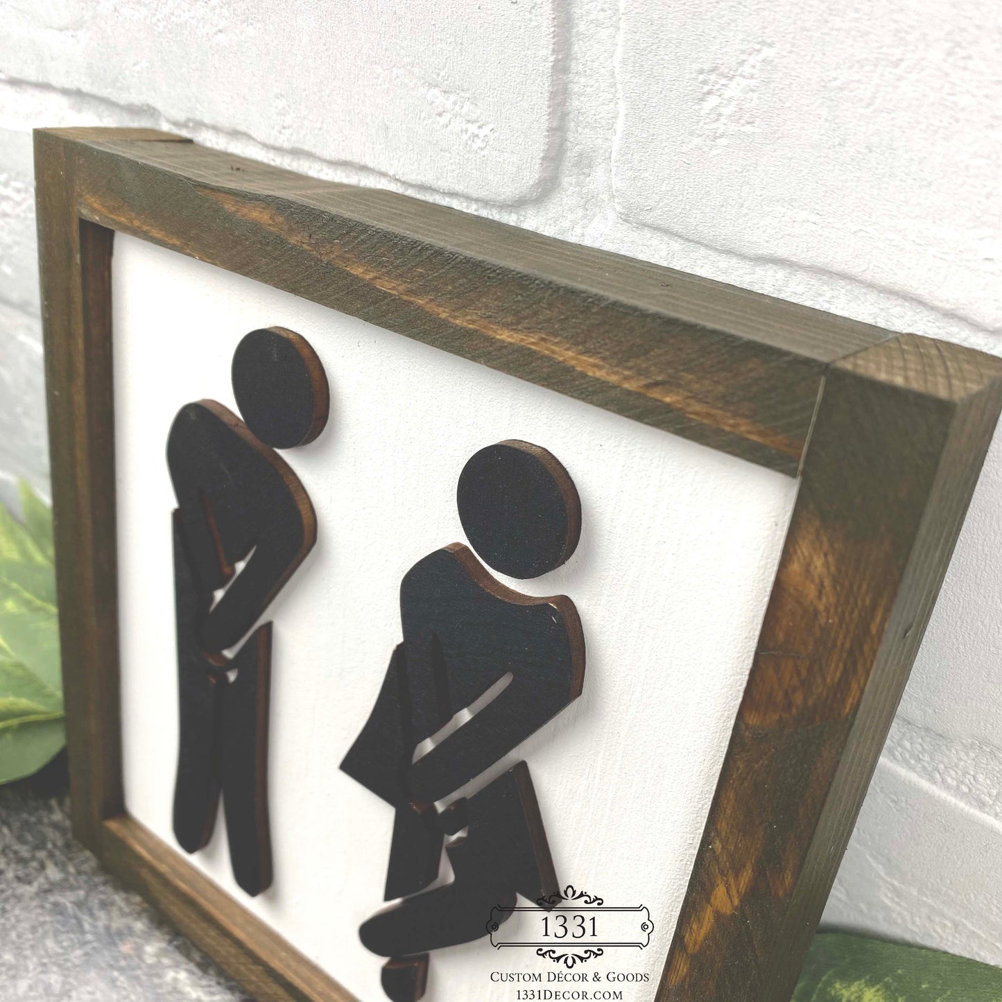 Restroom Bathroom Sign