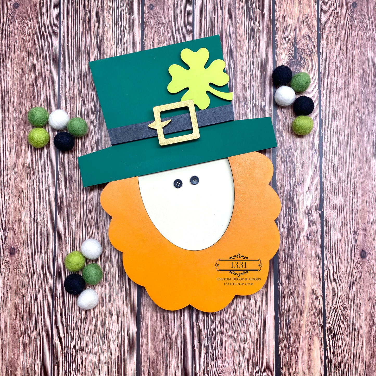 St. Patrick's Day Leprechaun Door Hanger