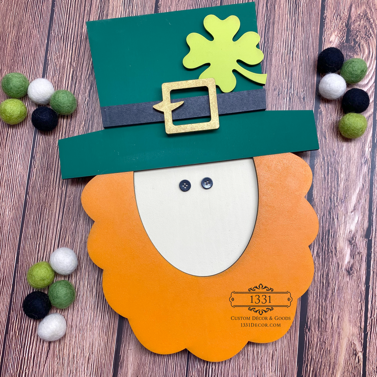 St. Patrick's Day Leprechaun Door Hanger