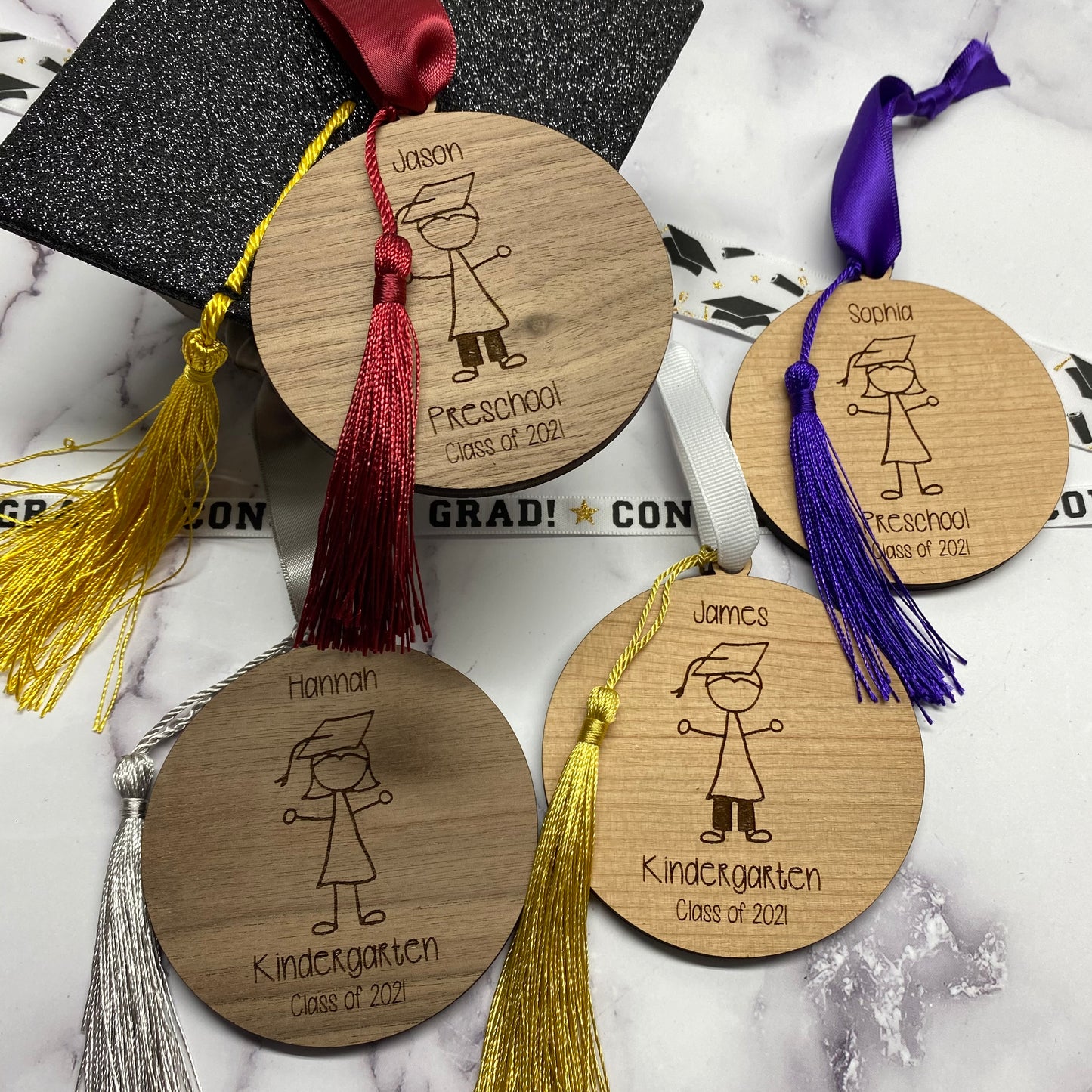 Graduation Ornament, Preschool Graduation, Kindergarten Graduation